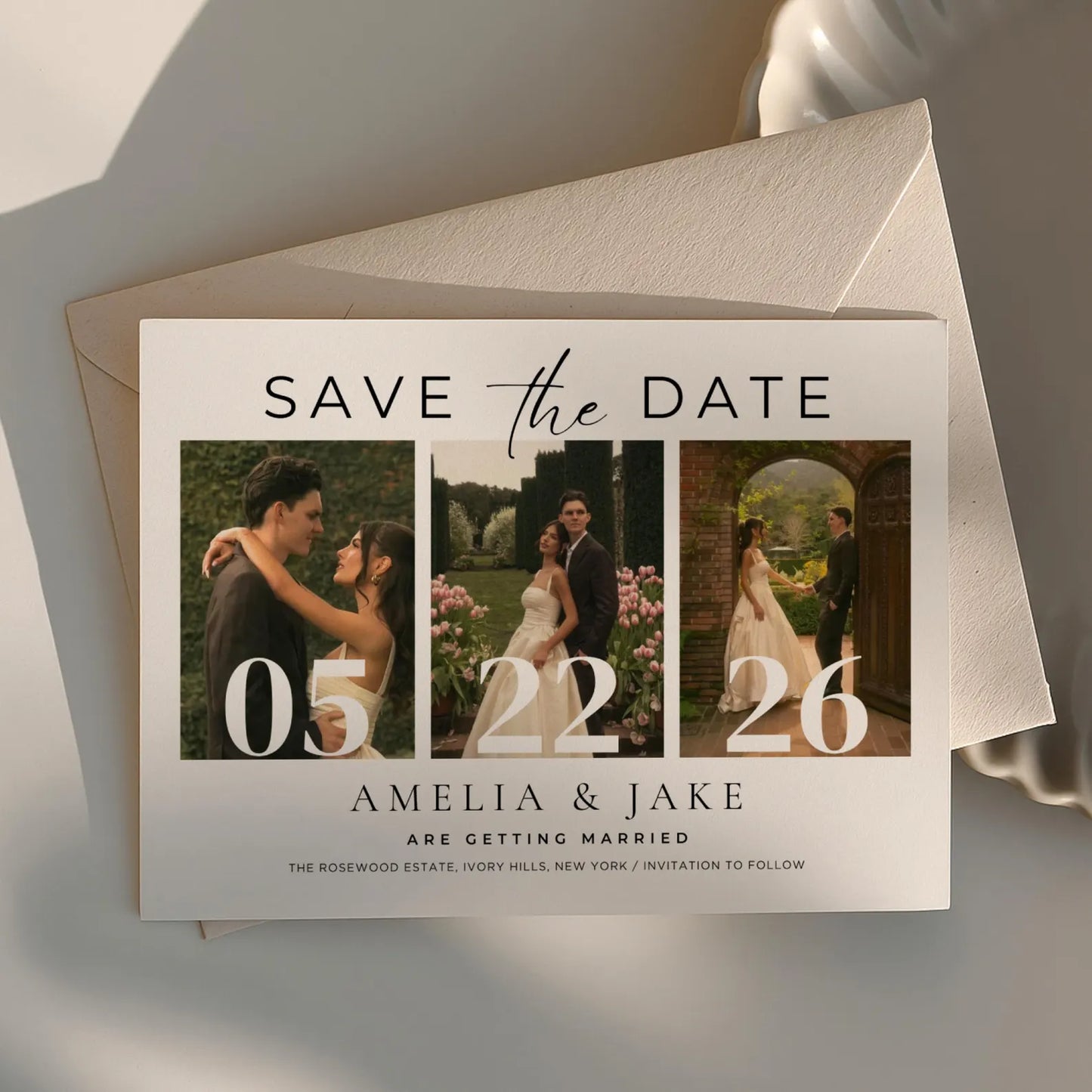 Ímanes "Save The Date" Data