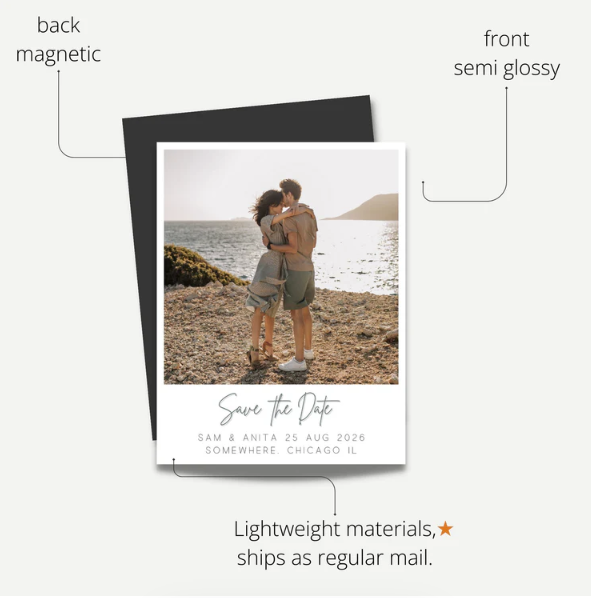 ÍMAN "SAVE THE DATE" - Capta