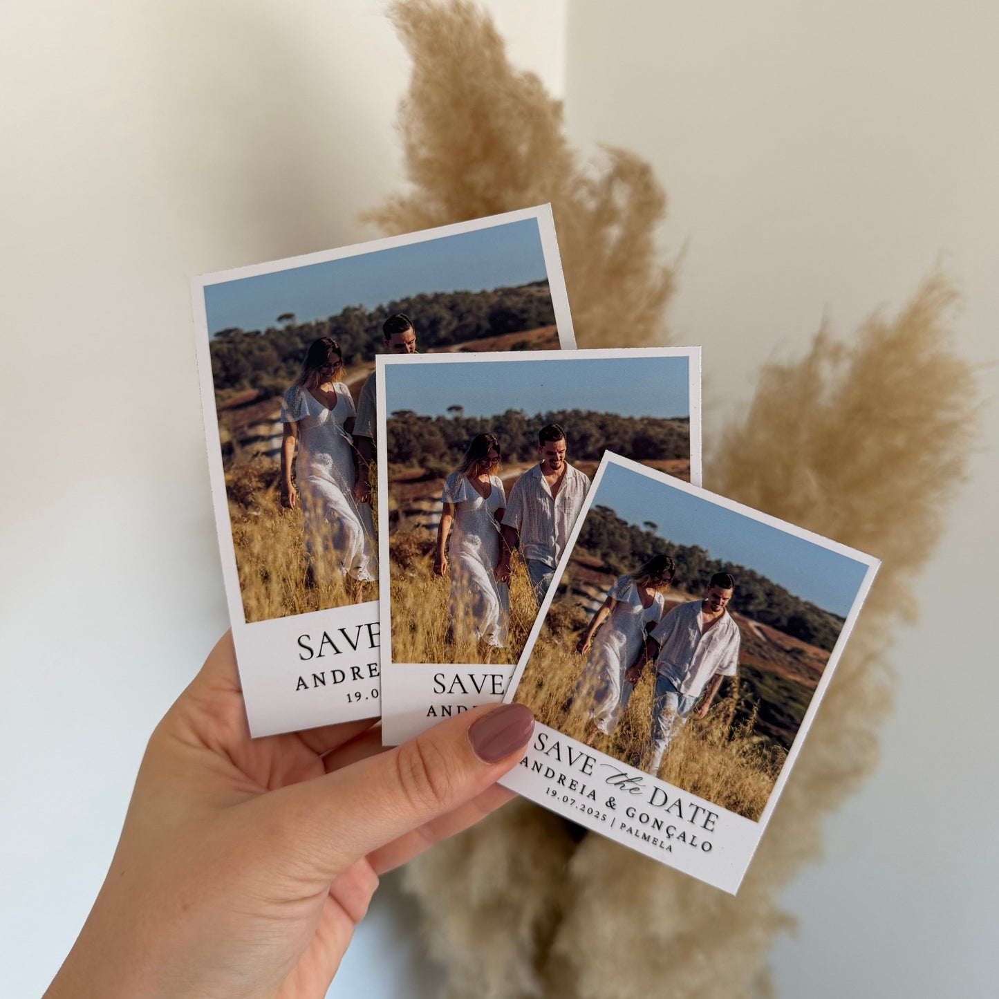 Ímanes "Save The Date" Polaroid