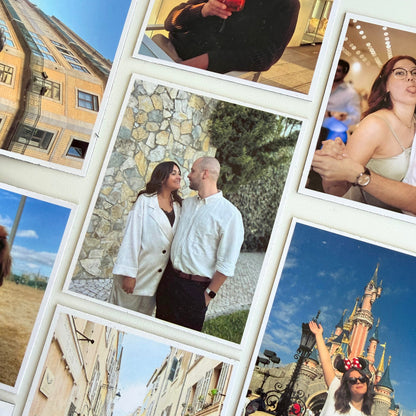 íman flexível personalizado com fotografia de família, tamanho médio